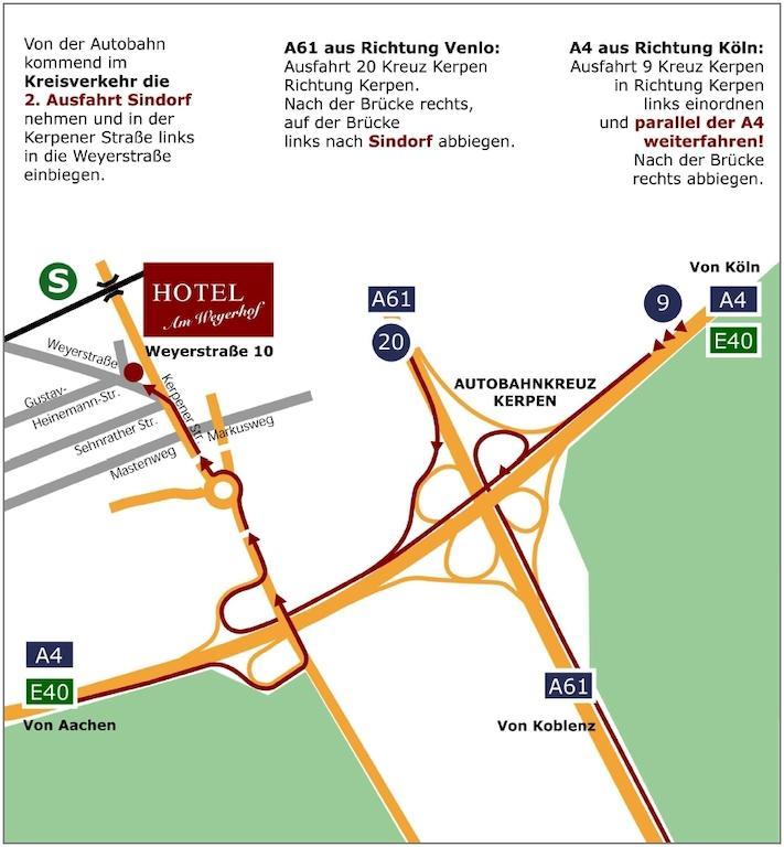 Hotel Am Weyerhof Kerpen  Dış mekan fotoğraf